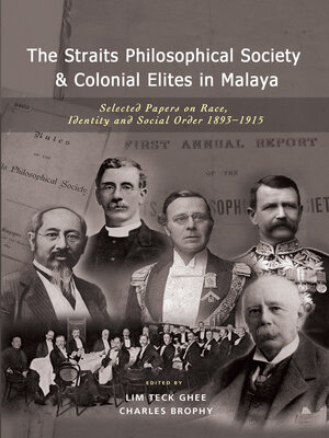 cover image of The Straits Philosophical Society & Colonial Elites in Malaya